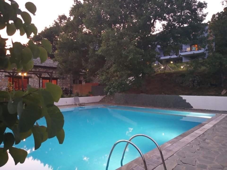 Tsigoura Verde Resort Mikrós Prínos Exterior foto